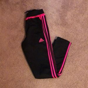 Pink adidas pants